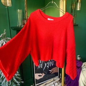 lulus JACK by BB Dakota red sweater